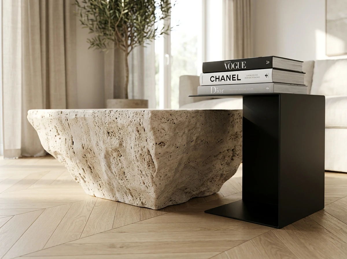 La table basse et le mobilier d'appoint