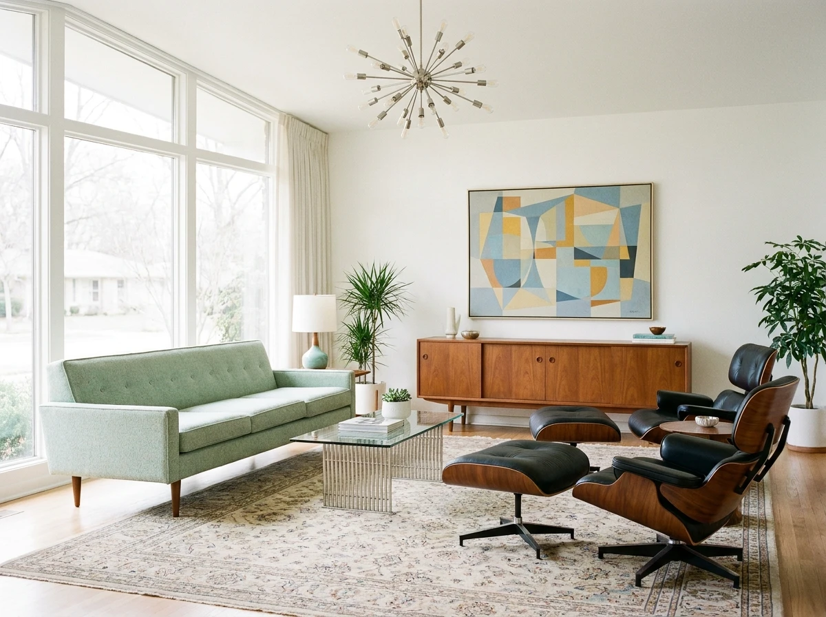 Le Mid-Century Modern (Années 50–60)