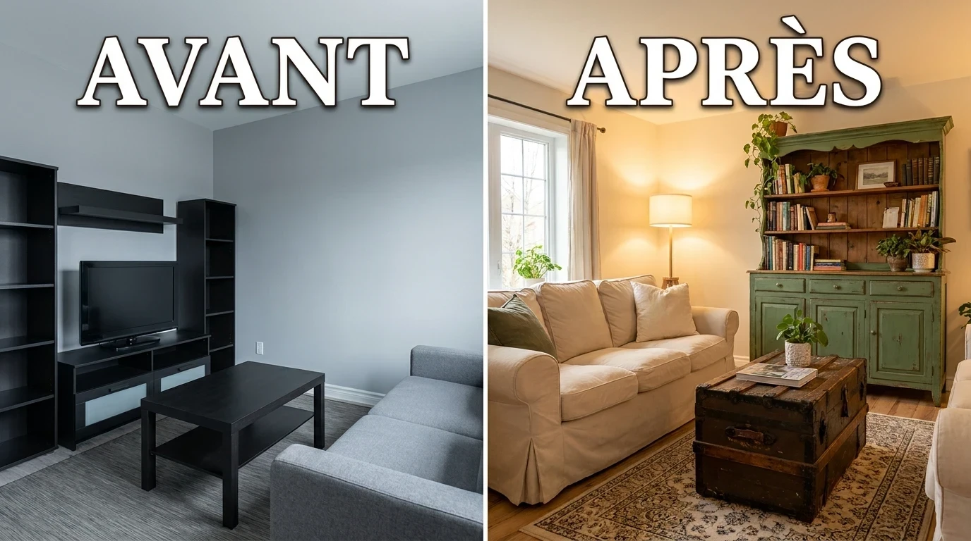 Le Mobilier Cottage : Chiné, Peint, Aimé