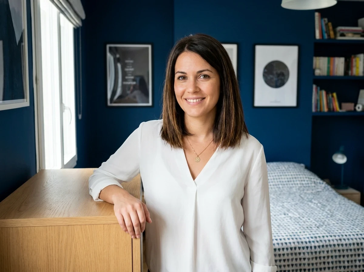 Le mur bleu nuit, la couleur signature des chambres ado garçon