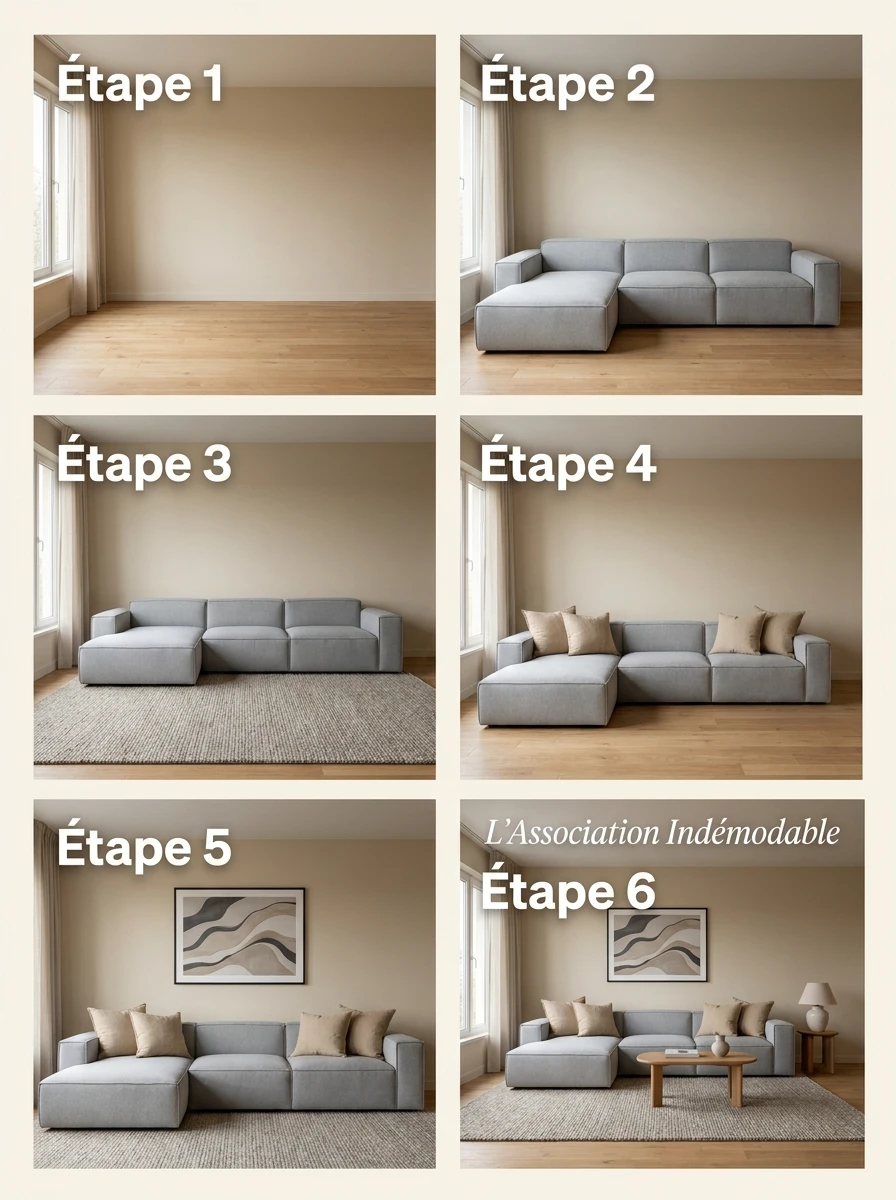 Le Salon Beige & Gris