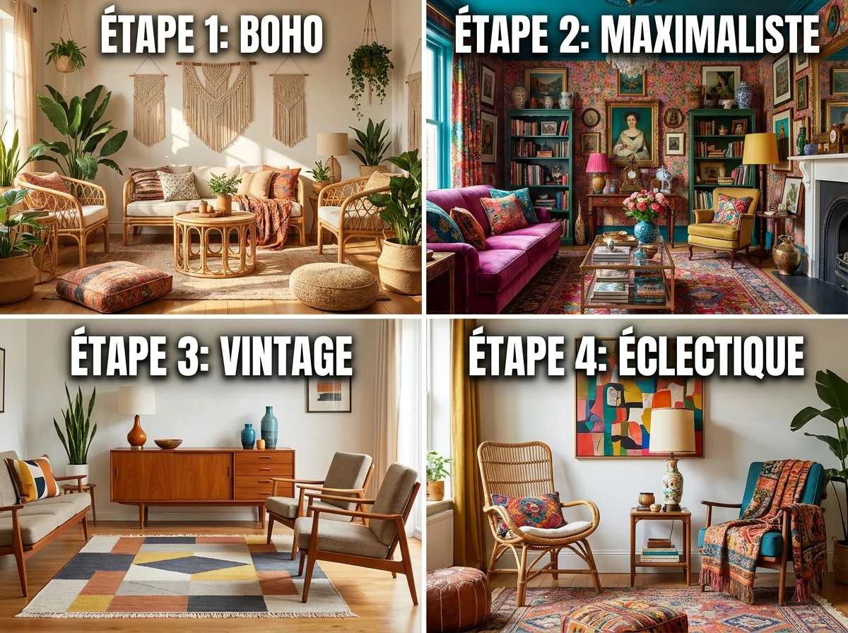Le Salon Éclectique et Ses Cousins Stylistiques