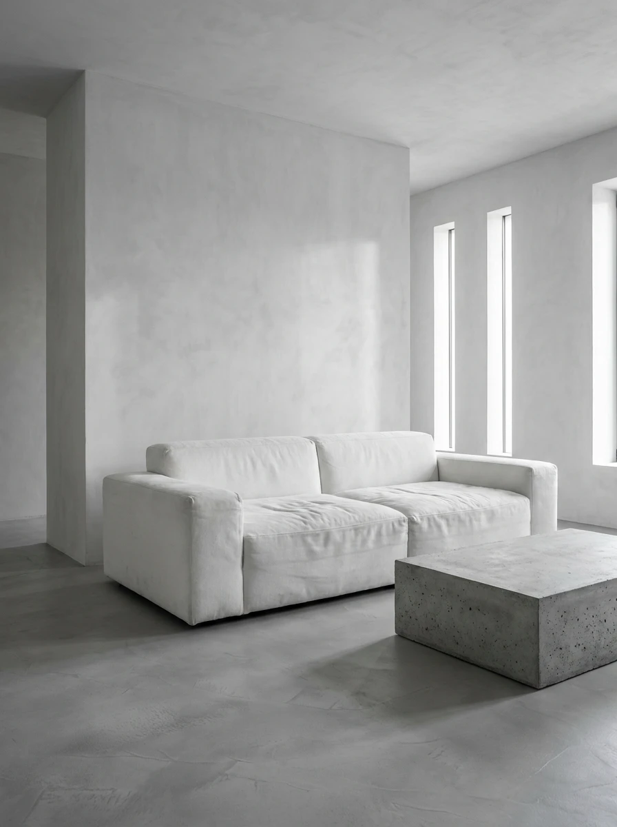 Le salon minimaliste: moins pour vivre mieux