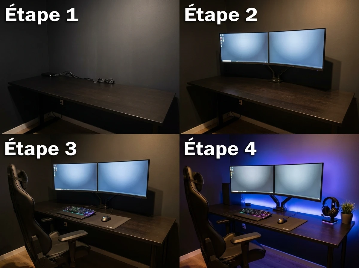Le setup gaming ergonomique complet
