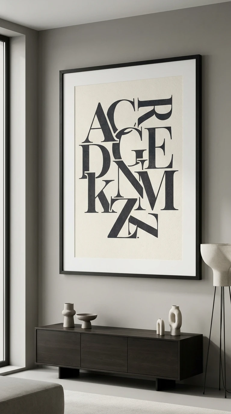 Le Tableau de Caractères Typographiques