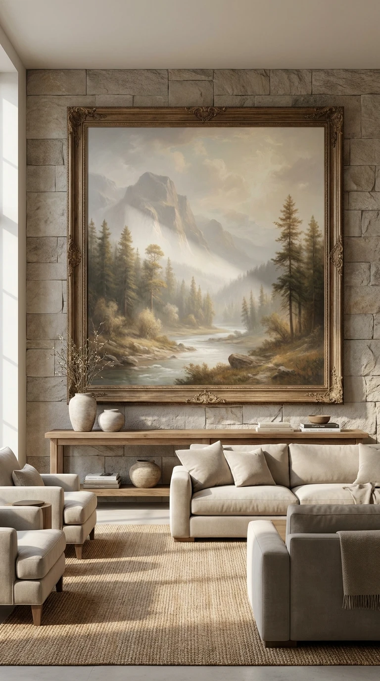 Le Tableau de Paysage l'Ouverture sur la Nature
