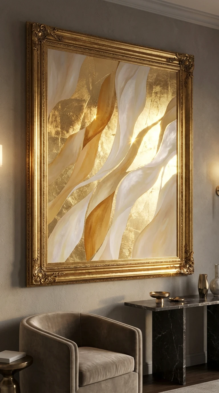 Le Tableau Doré le Luxe et la Sophistication