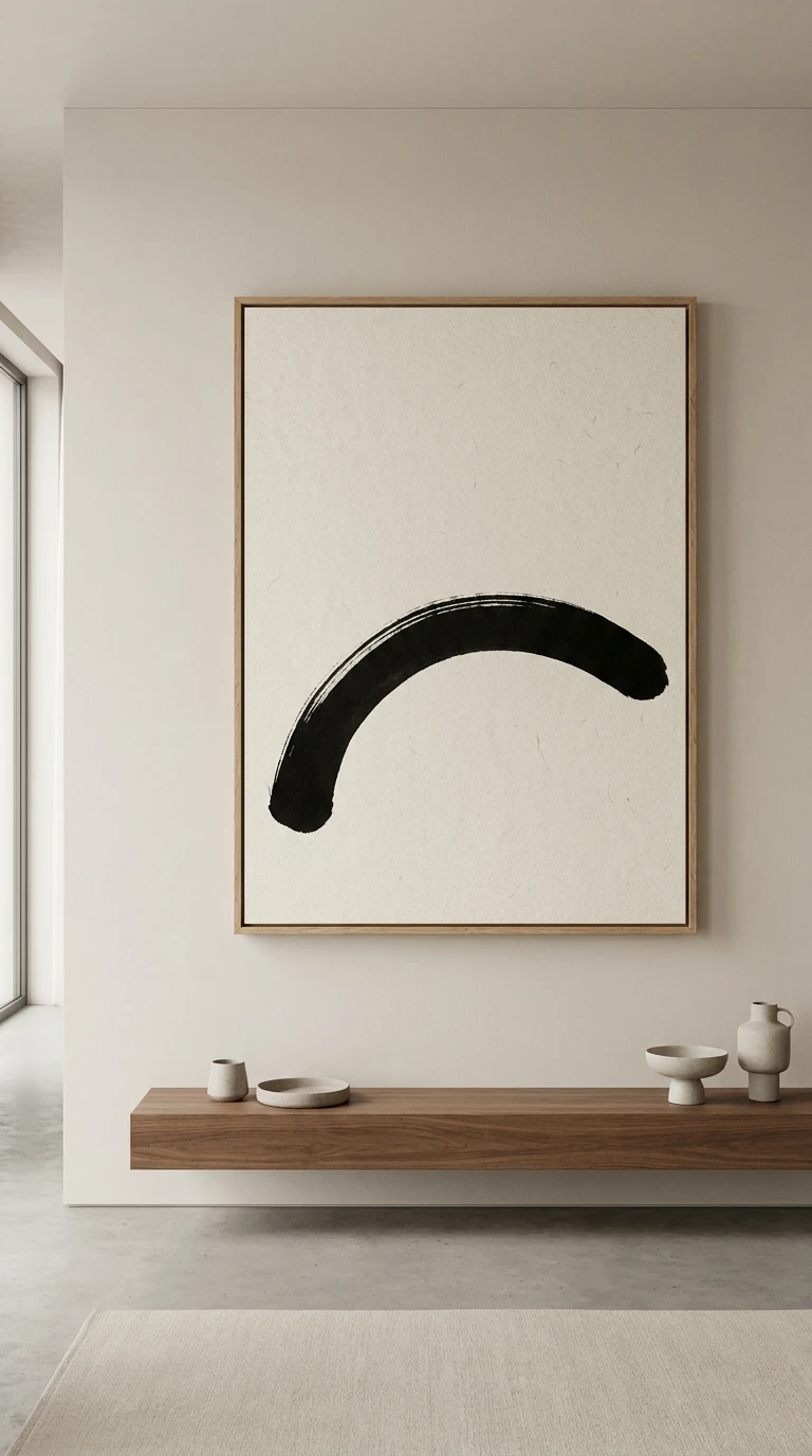 Le Tableau Minimaliste avec une Seule Ligne