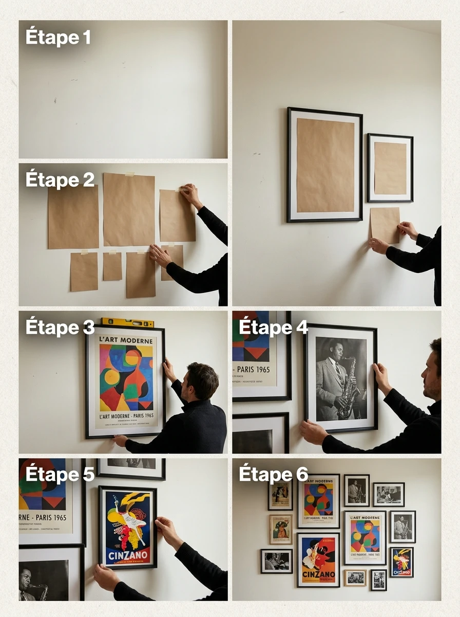 Les Affiches Et Cadres Rétro