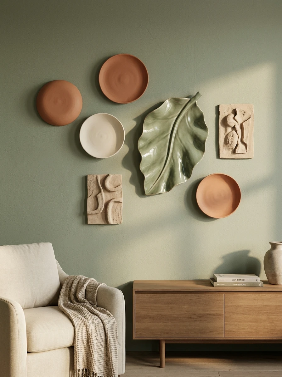 Les Céramiques Murales comme Sculptures Appliquées