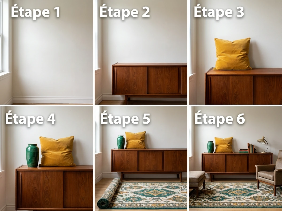 Les Couleurs D'Un Salon Vintage Réussi
