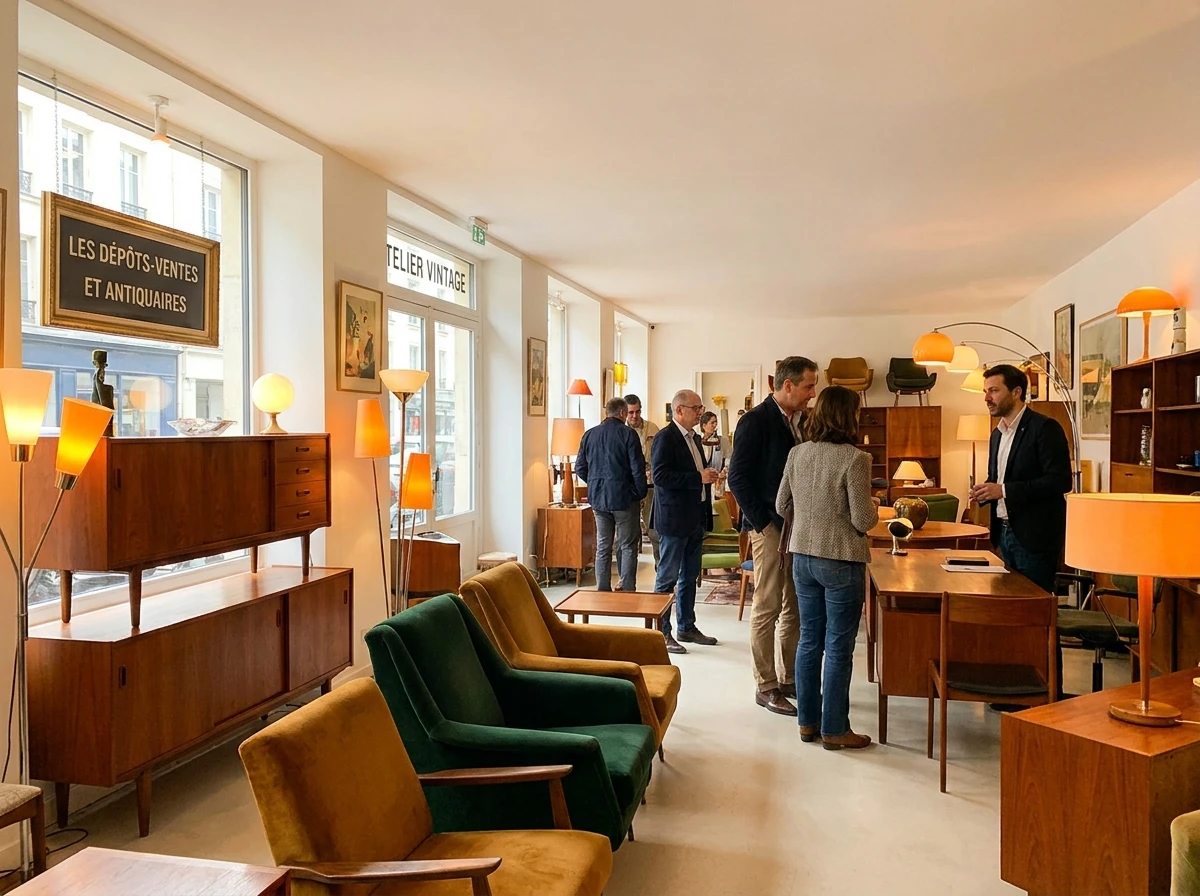 Les Dépôts-Ventes Et Antiquaires