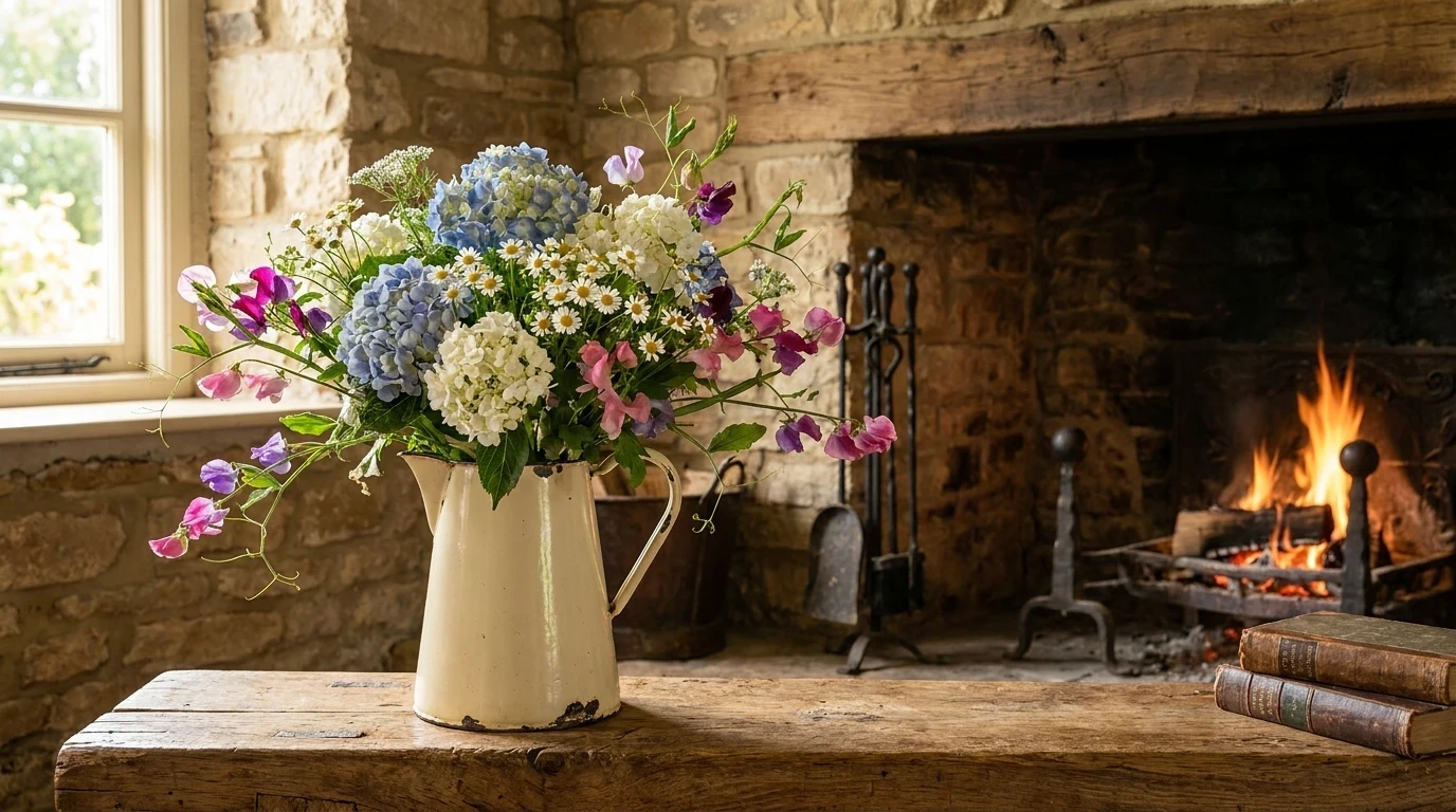 Les fleurs fraîches : chaque semaine