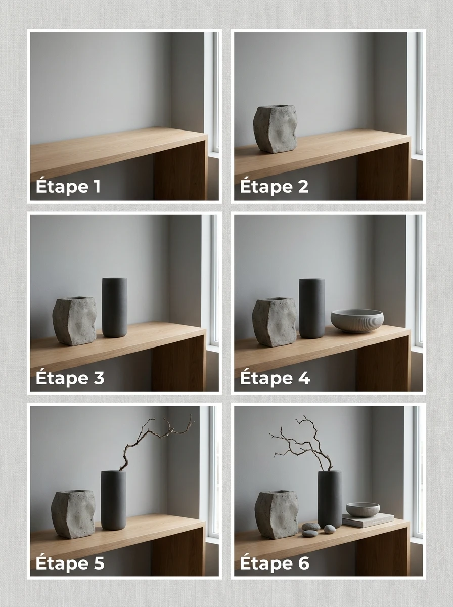 Les Objets Déco En Béton Et En Céramique Grise