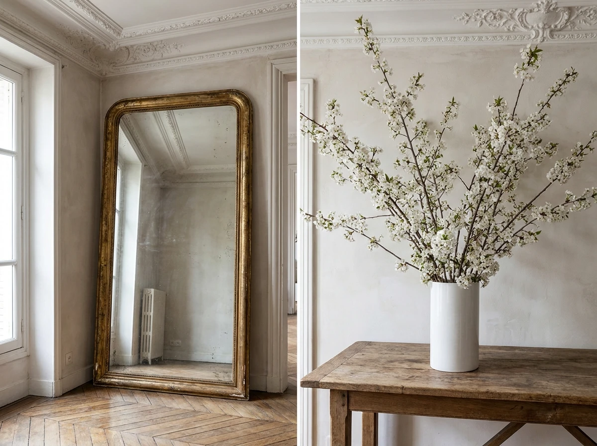 Les objets et le miroir