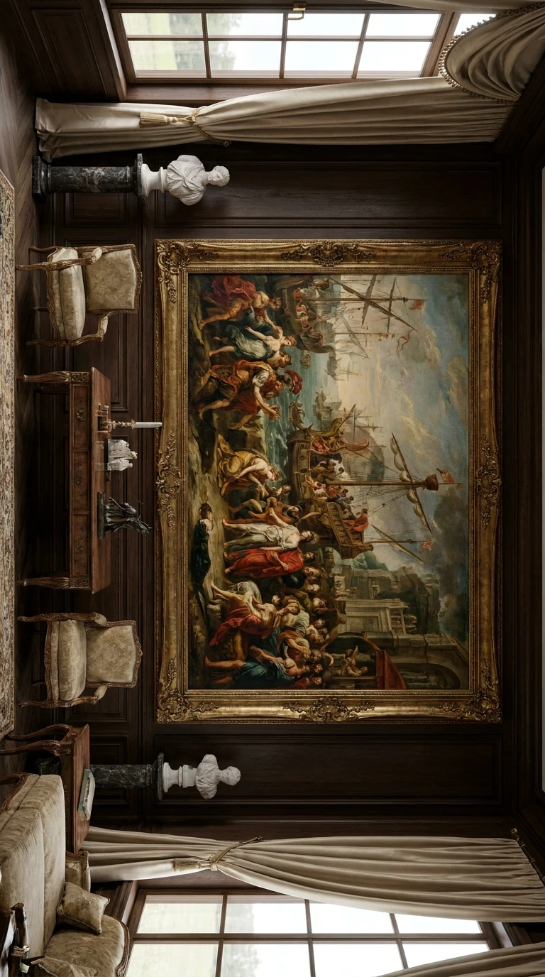 L'Huile sur Toile Figurative