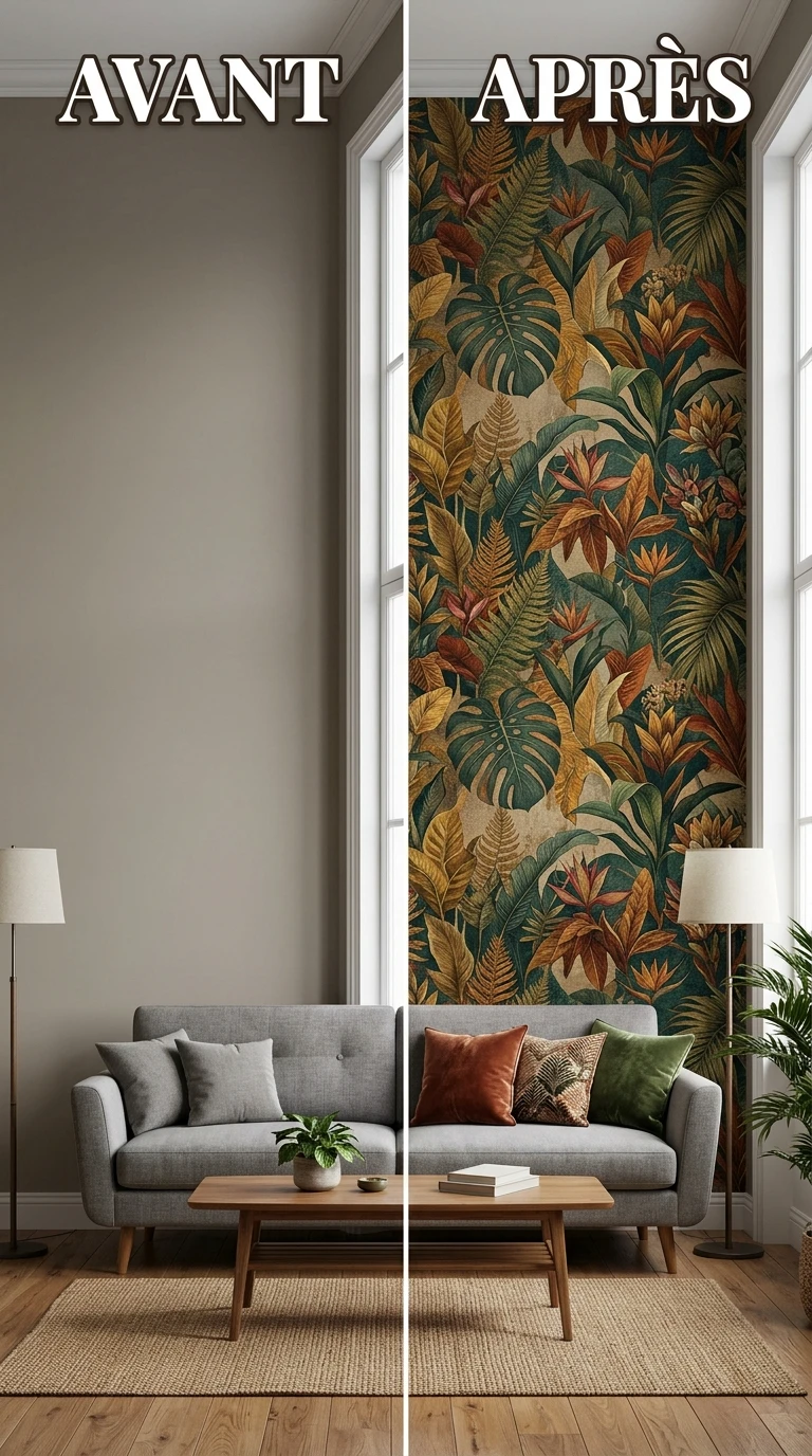 L'Inspiration Papier Peint, un Mur qui Raconte une Histoire