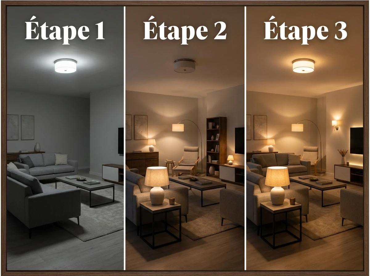 Multiplier les Sources de Lumière à Différentes Hauteurs