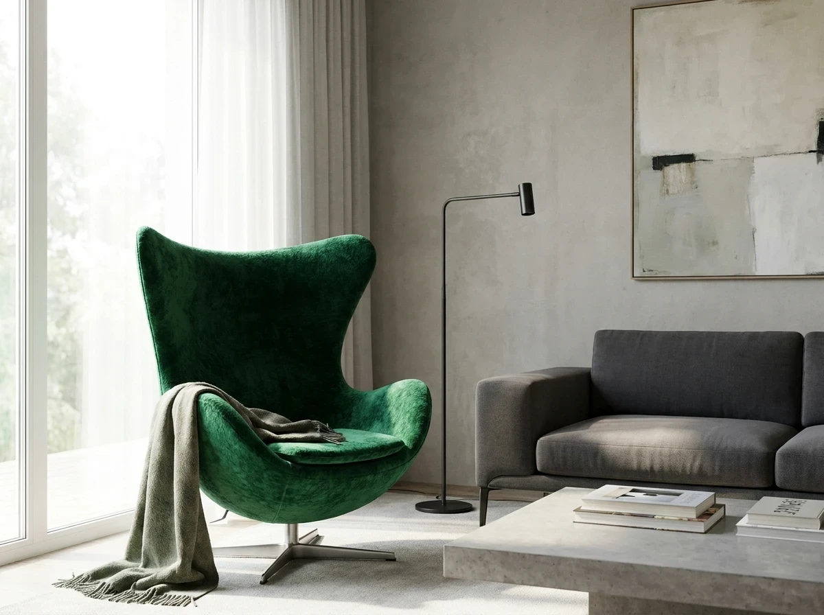 Option C : Le Fauteuil Accent Comme Pièce Maîtresse