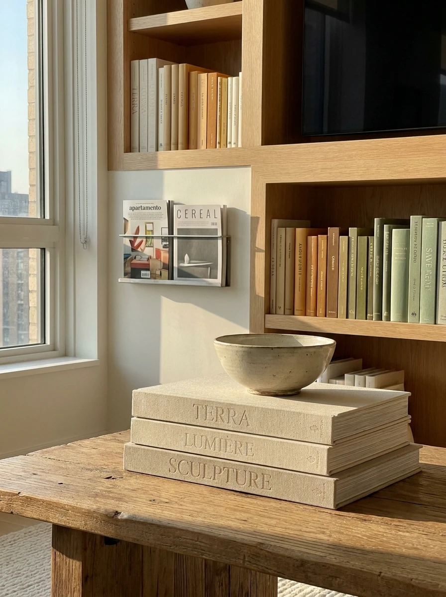 Poser des Livres et des Magazines comme Décoration