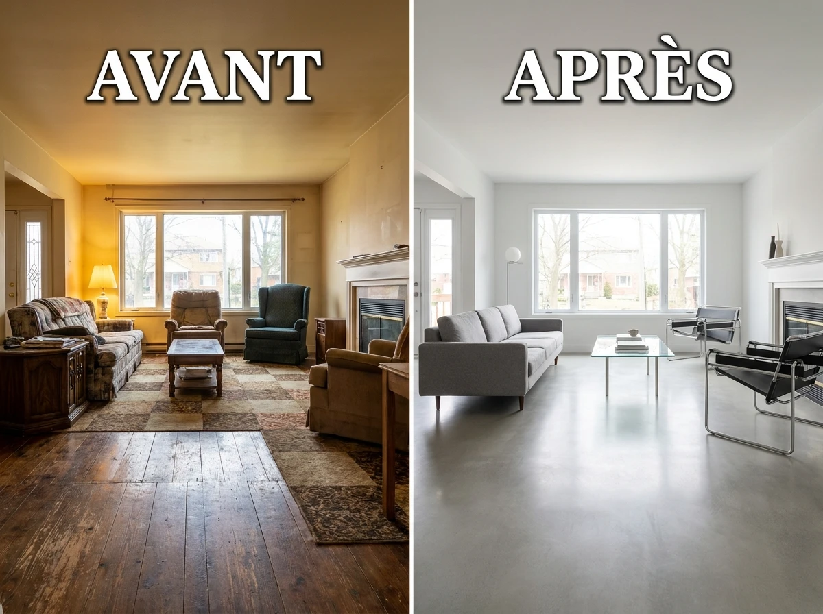Poser un Sol en Béton Ciré pour le Style Contemporain