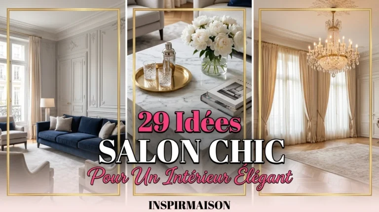 29 idées de salons chics et élégants pour un intérieur raffiné.