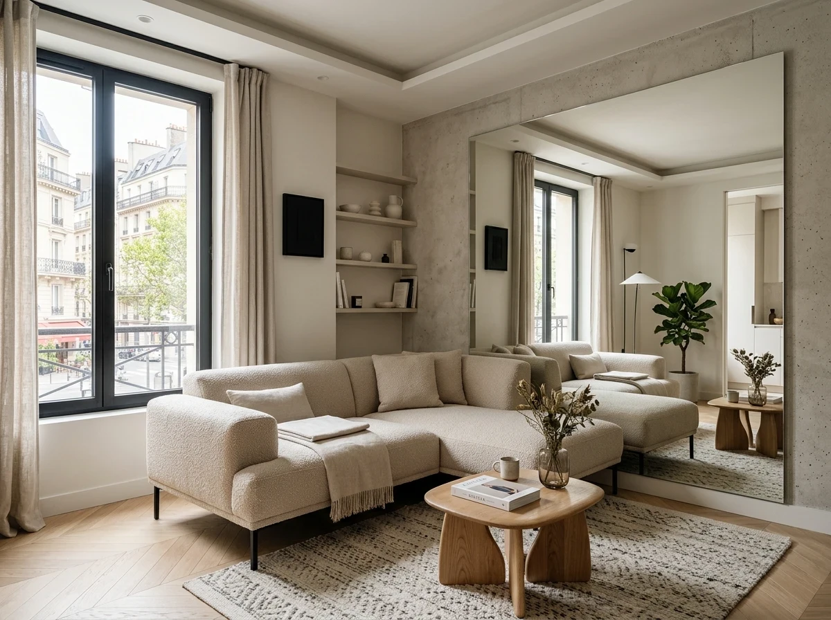 Salon Contemporain Selon Votre Espace : Adapter les Principes