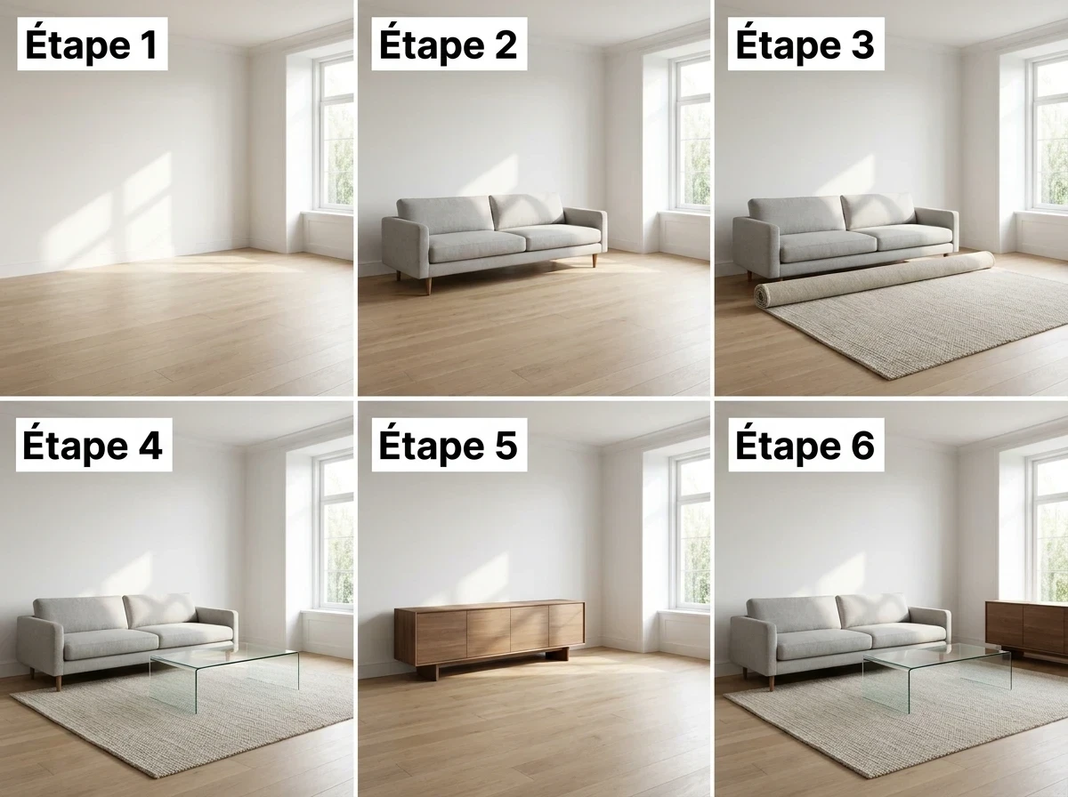 Sélectionner le mobilier avec précision
