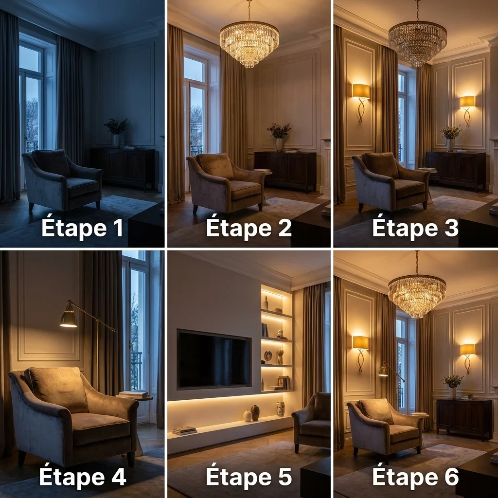 Soigner la Mise en Lumière avec Plusieurs Sources d'Éclairage