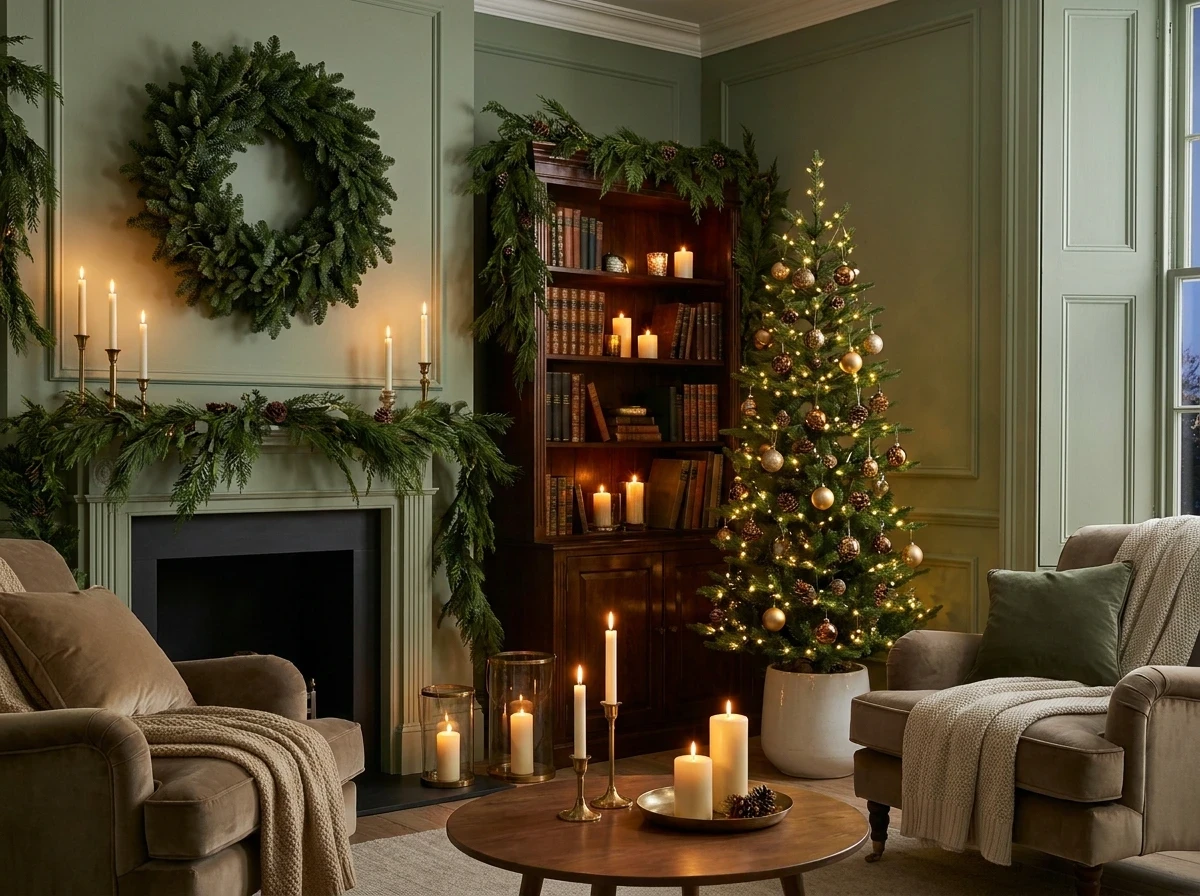 Utiliser le vert dans la Déco de Noël et des Saisons