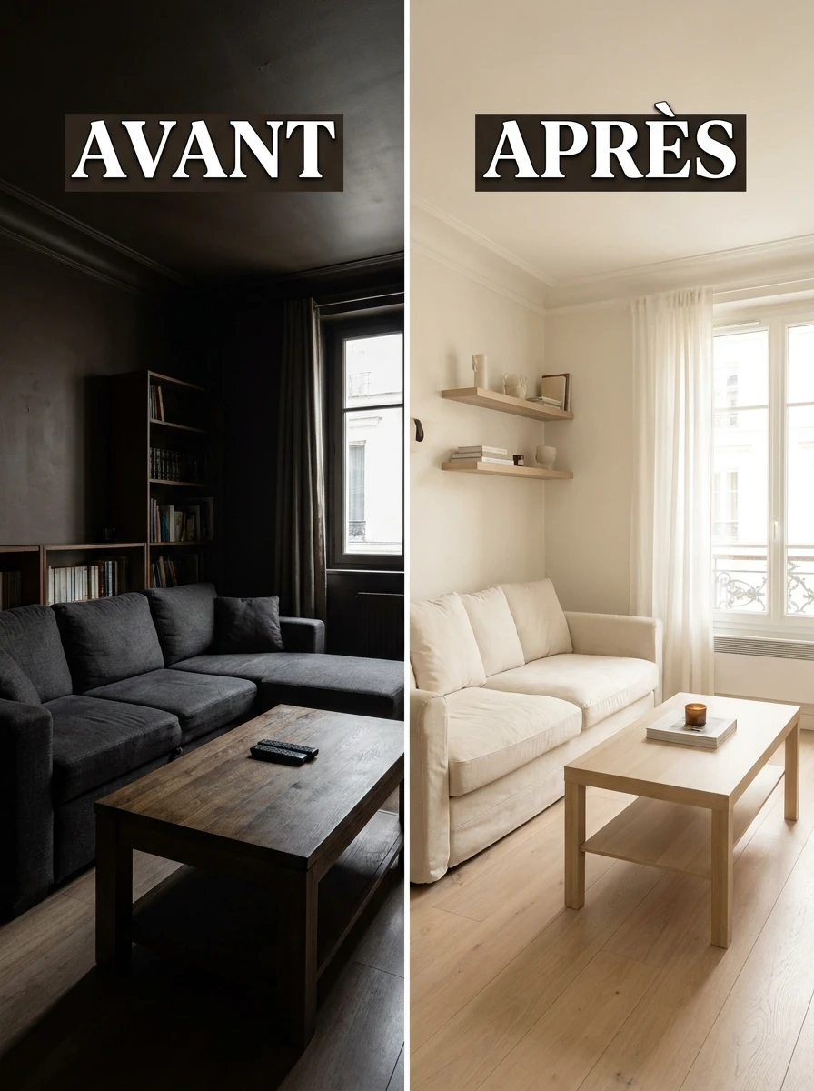 Utiliser les Couleurs Claires pour Agrandir Visuellement