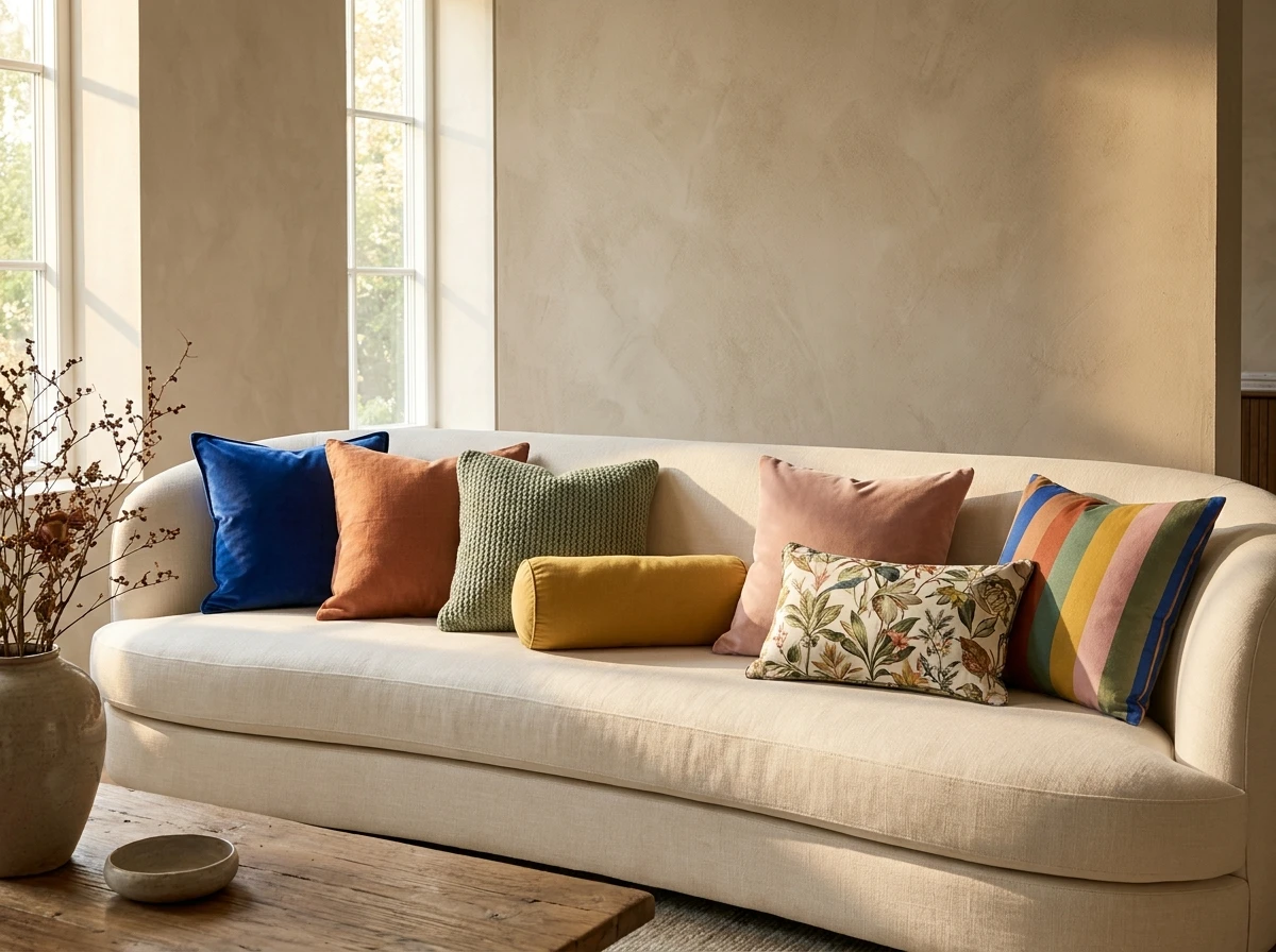 Utiliser les Coussins comme Palette de Couleurs Mobile