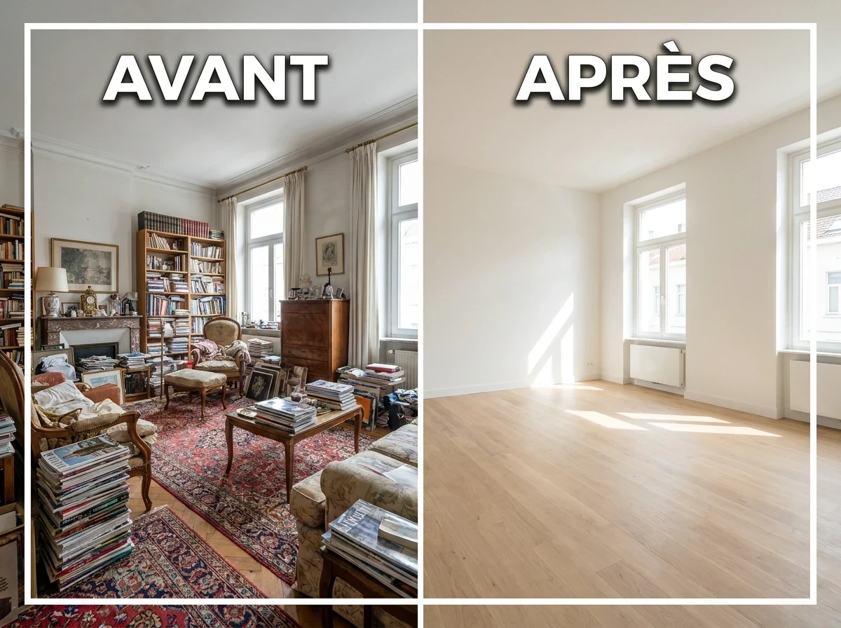 Vider avant de décorer