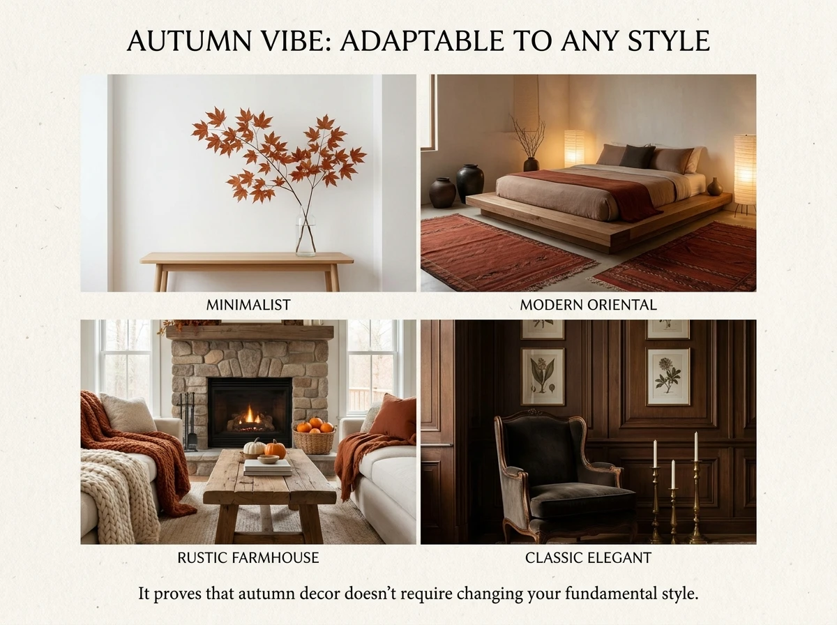 Adapter le salon automne à ton style existant
