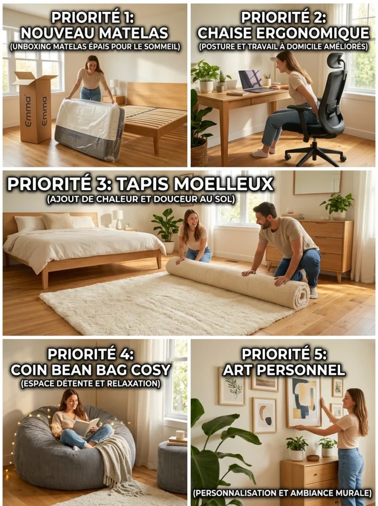 Etape 8 - Le Plan d'Action : Comment Améliorer le Confort par Priorité