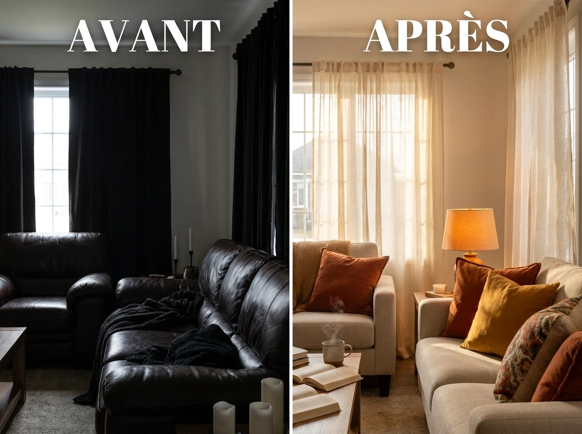 Assombrir excessivement la pièce