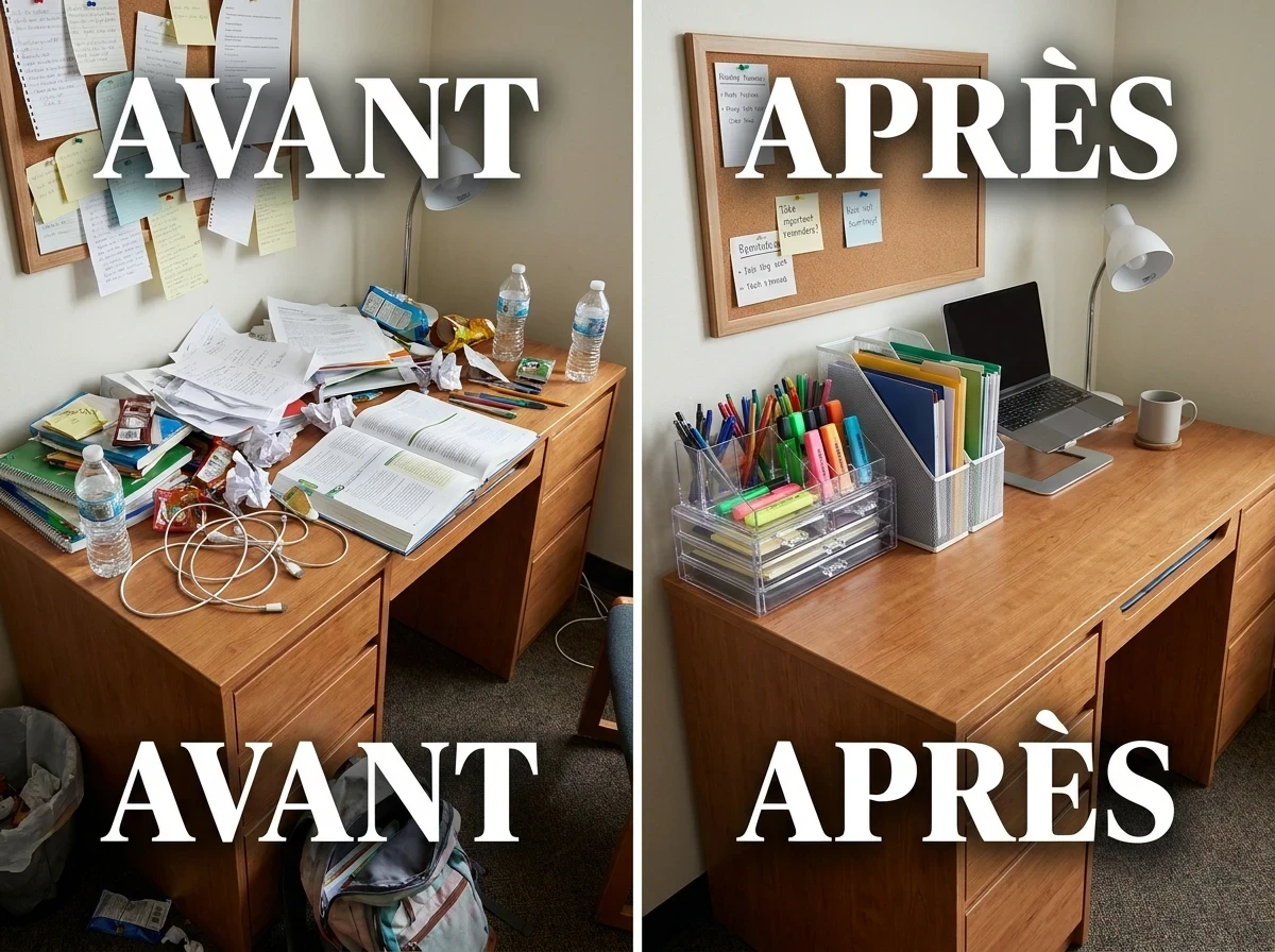 Astuce 11 : L'Organiseur de Bureau Anti-Foutoir