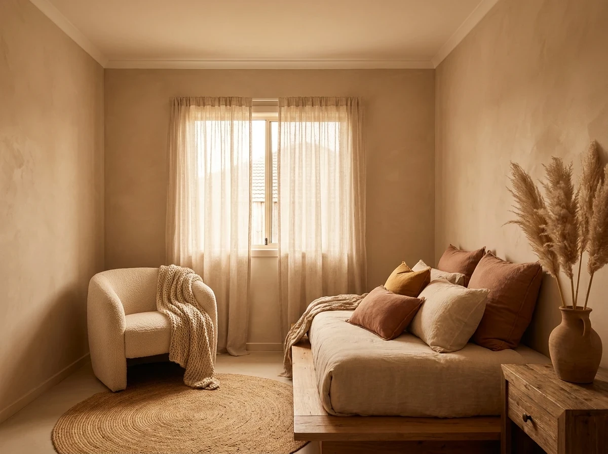 Beige Chaud: Cocooning Naturel