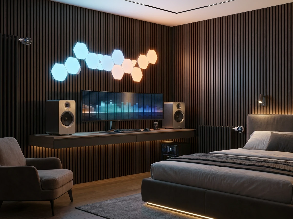 Budget 300-600 € : La chambre connectée premium