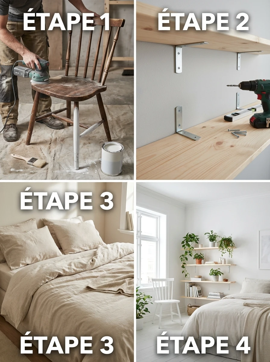 Chambre ado scandinave avec un petit budget