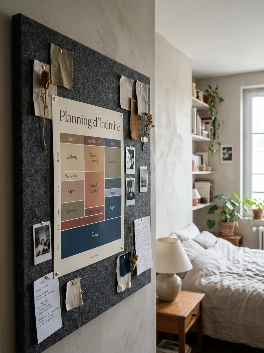 Chambre partagée : le planning horaire d'intimité