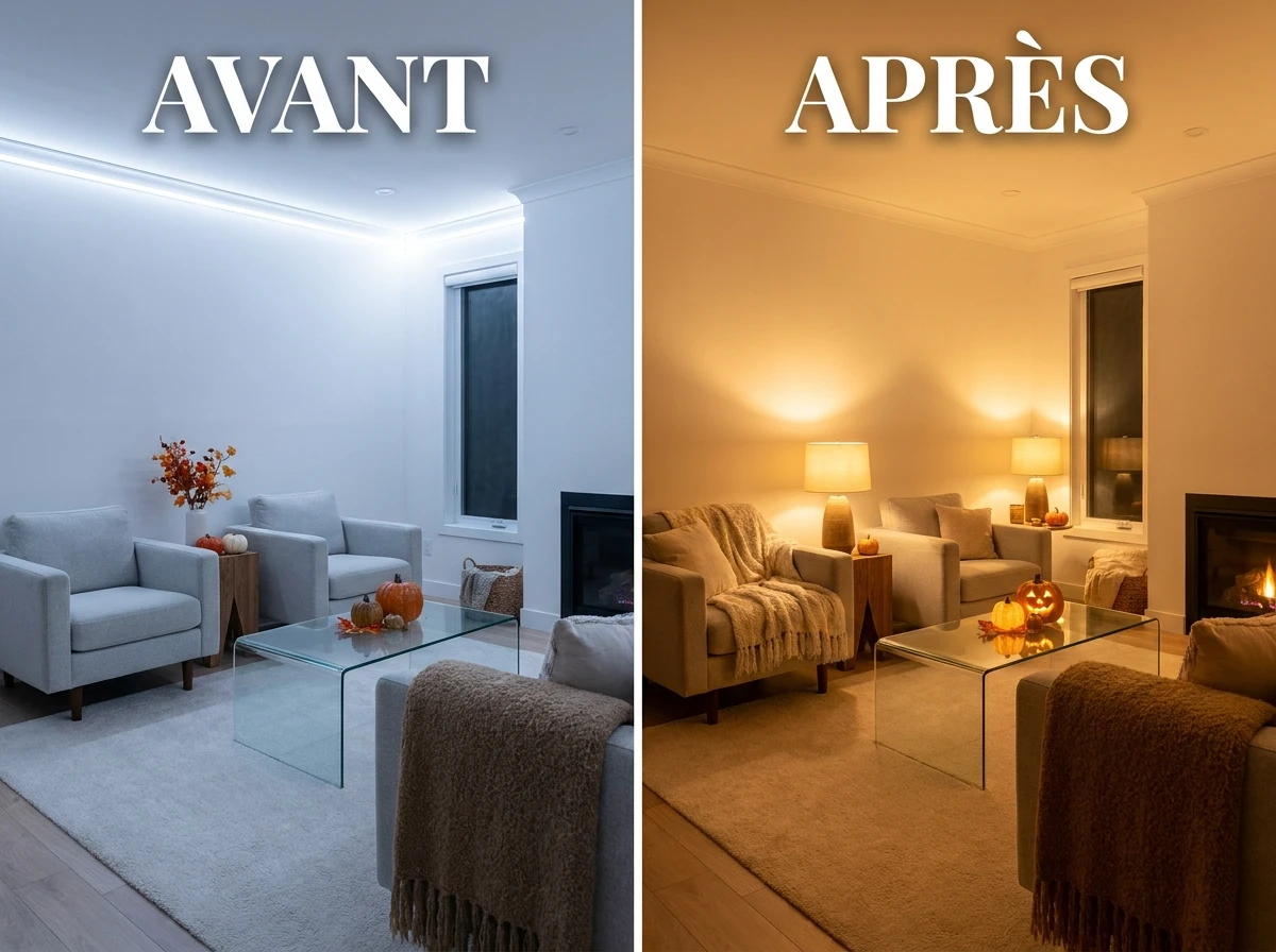 Choisir la bonne température de couleur