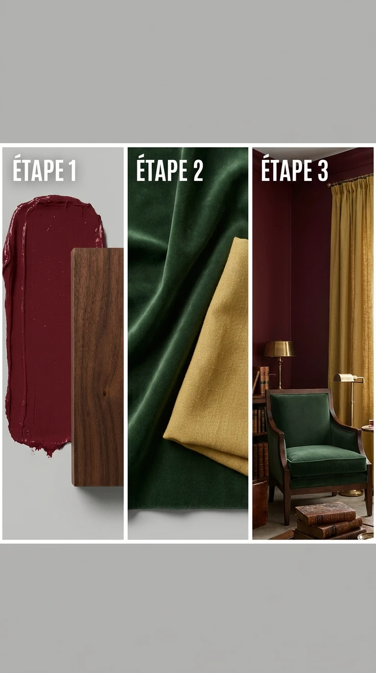 Choisissez une palette de couleurs historiques profondes