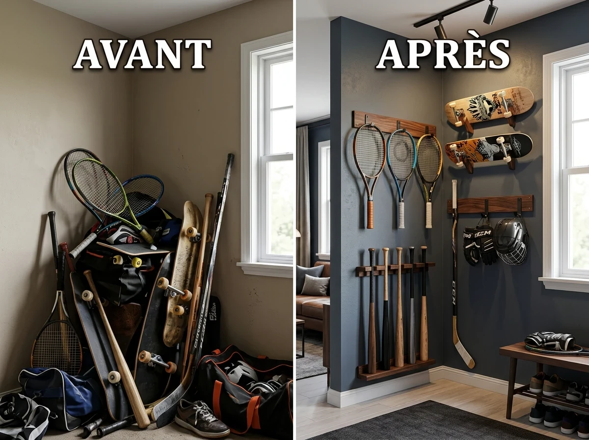 Comment aménager ce coin équipement