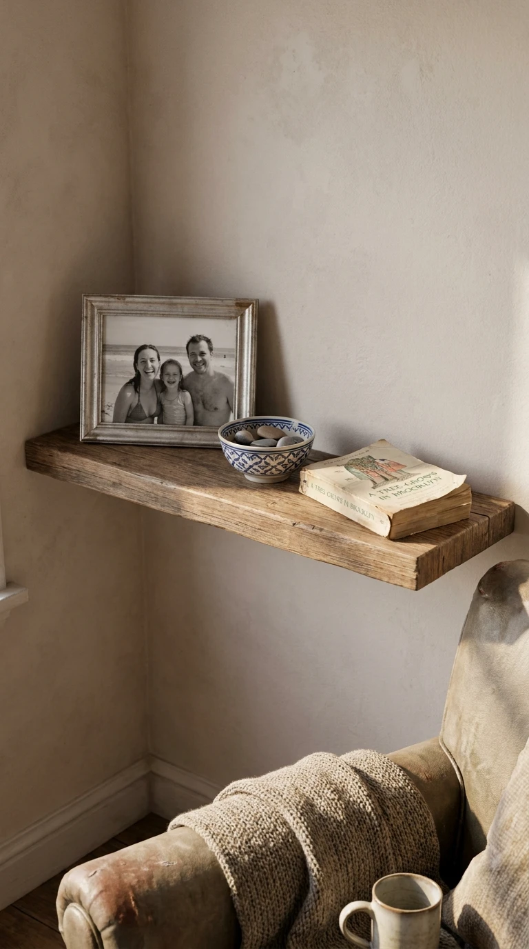 Des objets personnels, plutôt que des objets décoratifs achetés en série