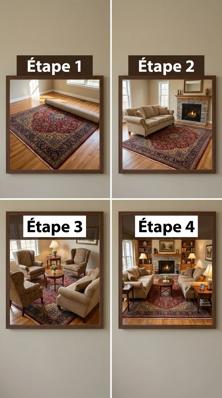 Disposez le mobilier en U ou en L pour favoriser la conversation