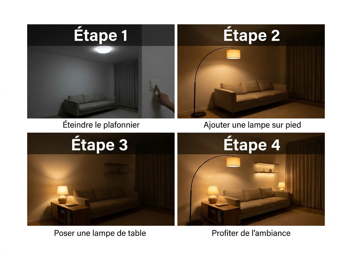 Étape 5 : Travailler l'éclairage en plusieurs sources