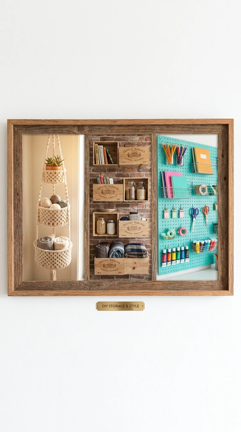 Etape 6 : Le Rangement DIY - Beau et Fonctionnel