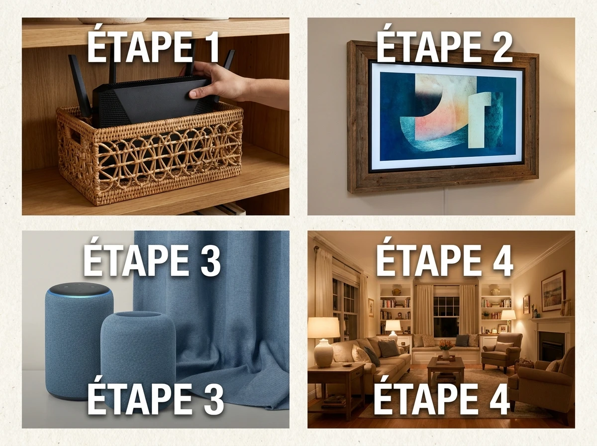 Étape 7 : Intégrer la Tech dans la Déco - Le Vrai Défi