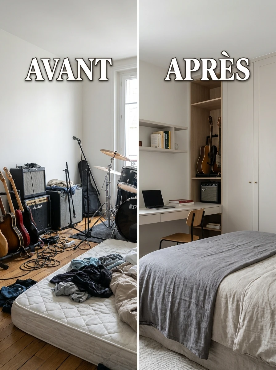 Étape 8 : Le Reste de la Chambre - Ne Pas Tout Sacrifier à la Musique